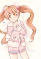 パジャマな星梨花と表紙