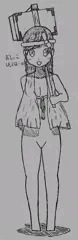 飛脚の女の子