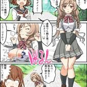 峯雲と雷と凄い乳力