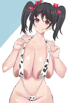 牛柄ビキニ矢澤にこ（PG32-P01-W01）