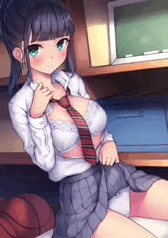 放課後の体育倉庫