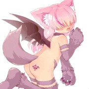【Skeb】メカクレケモロリサキュバス