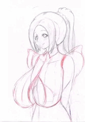 織姫_ポニテ_ラフ