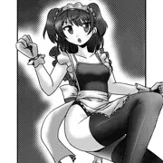 スク水エプロンのヒカリちゃん