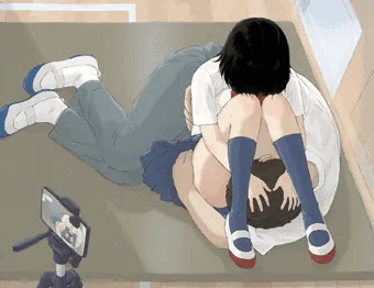 撮影中