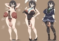 ふたなり千冬ちゃん