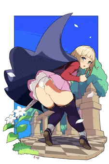 パンチラ！モニカちゃん