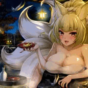 温泉カヨウさん。
