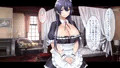 メイド服を着たヒロインに命令