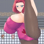 紅月カレンちゃんでI字バランス