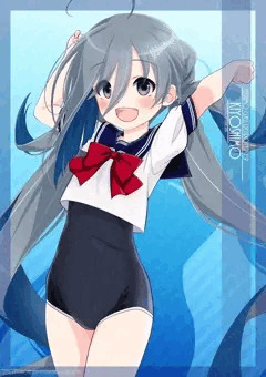 セーラースク水「清霜(艦これ)」240228