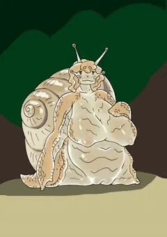 でんでんむちむちカタツムリ
