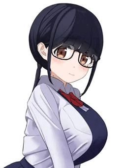 おっぱい（お）おさげ（お）たゆんたゆん（た）眼鏡（め）＝大多恵さん