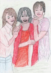 ３人の女性