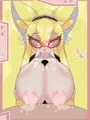 金髪狐耳巨乳ちゃん！おてがるパイズリゲーム