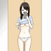 エロ絵師に自撮りを送る女の子