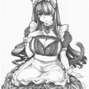 うちのこ紫村さんでメイド服