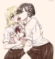 【伯爵家女中伝】 トリスさんとリッタちゃん。