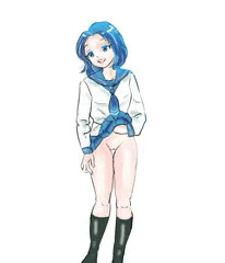 スカートめくり