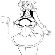 落書き　ゼシカ（X)(X)