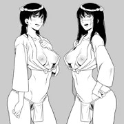 アサ&ヨルのふんどし絵