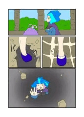 青ぷよに犯されるイザベラ