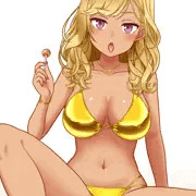 金ビキニron嬢