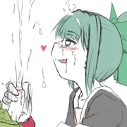 対空砲の連射耐久試験を行う夕張さん