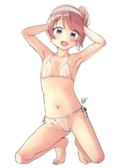 白ビキニ