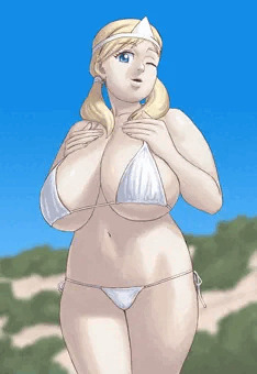 水着幽霊さん