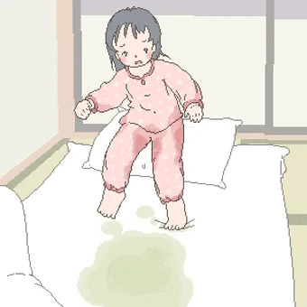 飛び起きた