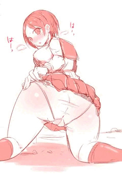 JKちゃんのおもらし我慢