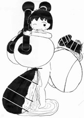 淫魔の誘いに乗って肥大化した結果(感度も汁量も肥大化)