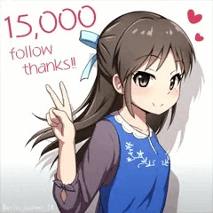 ピースするありすちゃん