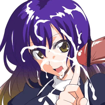 ひじりんに顔射