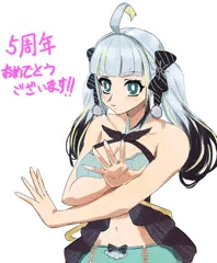 薄荷爽凛さん５周年記念イラスト