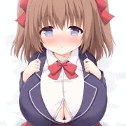 制服パイズリロリ巨乳ちゃん