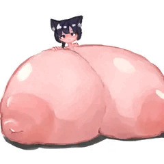 猫耳超乳っ娘