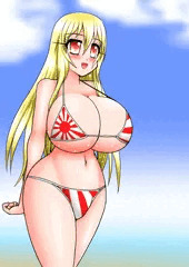 旭日旗ビキニ