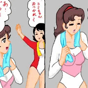 引き裂かれたレオタード