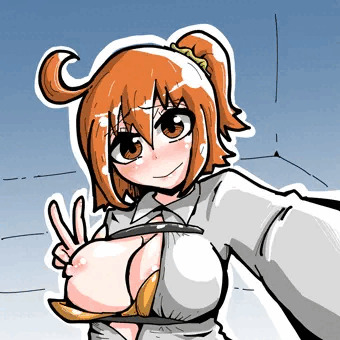 推し鯖に自撮りを送るぐだ子