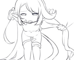触手シャルロッテ団長下書き
