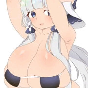 むちむち眼帯ビキニなイラストリアスさんです