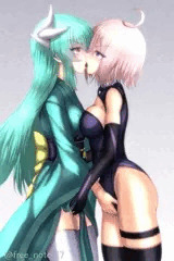 清姫とマシュが