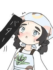 アンシャにバターをみせてあげた！