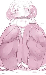 足に出すぞっ