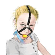 ボールギャグ少女