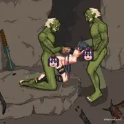 巫女未亡人くのいちvsFGOブリンちんちんちんちん