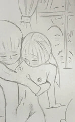 中学美術部の話