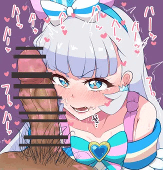 ちんぽにマーキングしてくるキュアニャミーちゃん